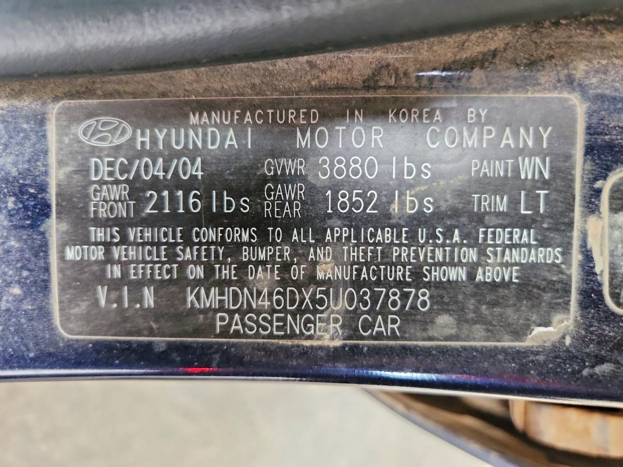 Hyundai ELANTRA Gls