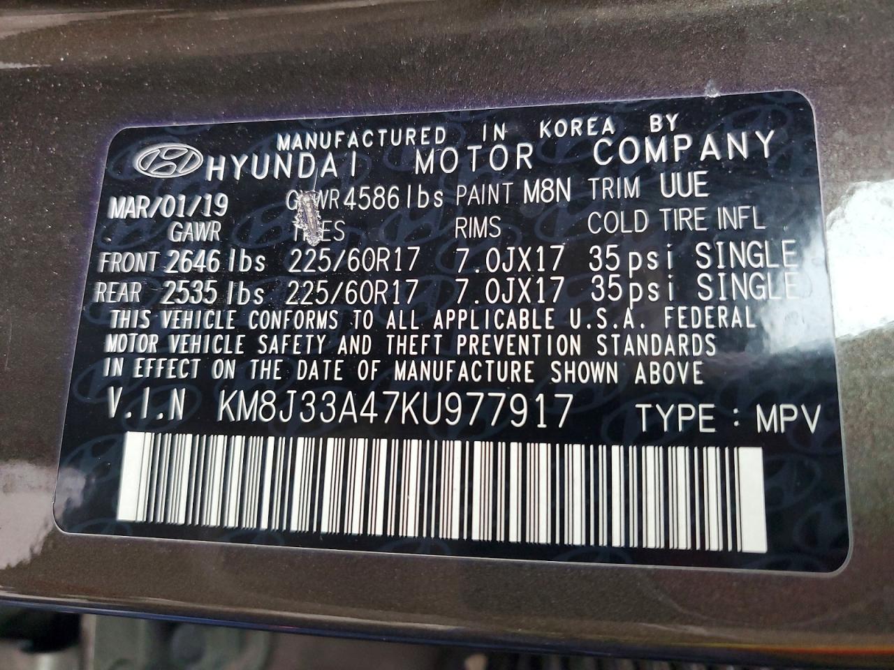 Hyundai TUCSON Value
