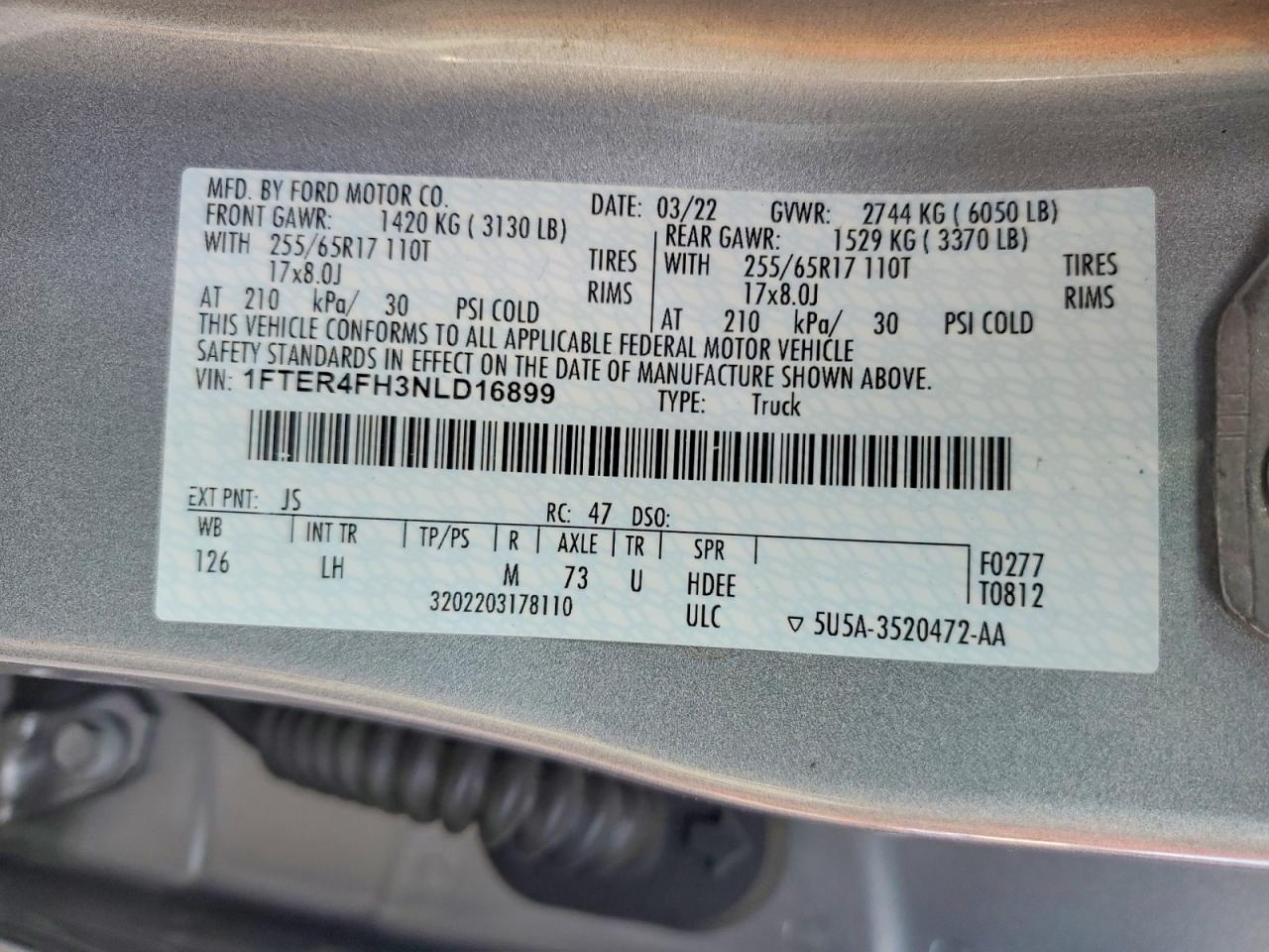 Ford Ranger Xl