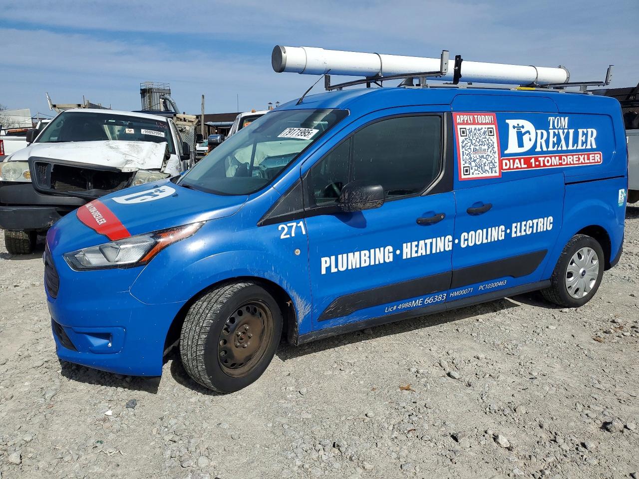 Salvage Ford Transit Image