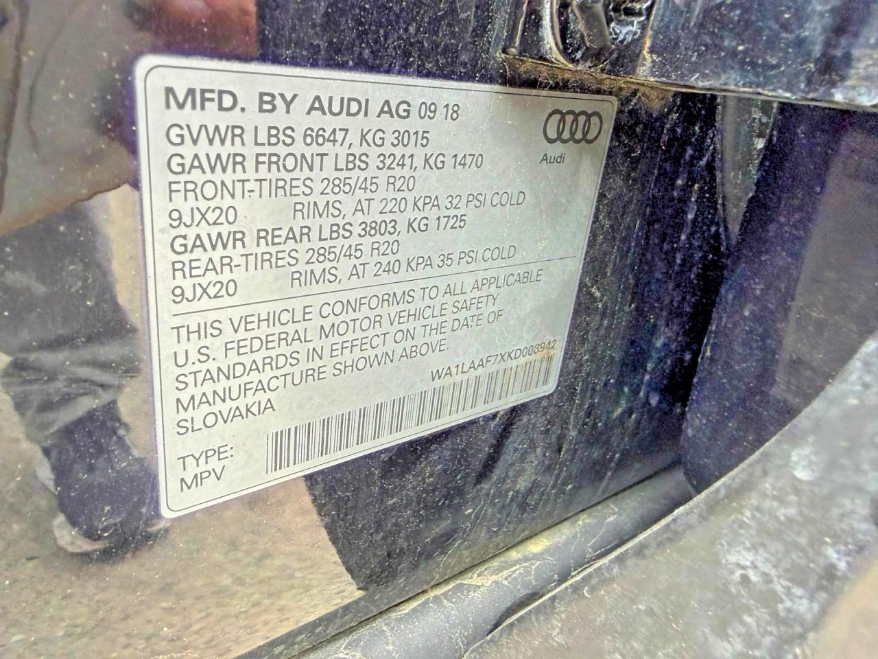 Audi Q7 Premium Plus
