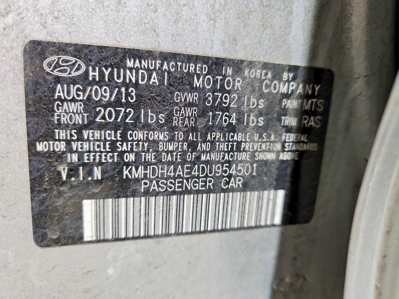 Hyundai ELANTRA Gls