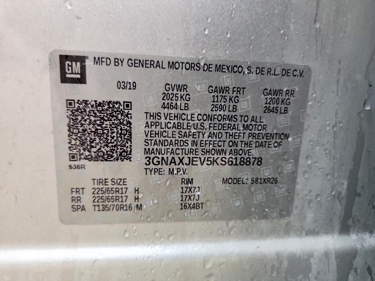Chevrolet Equinox Lt