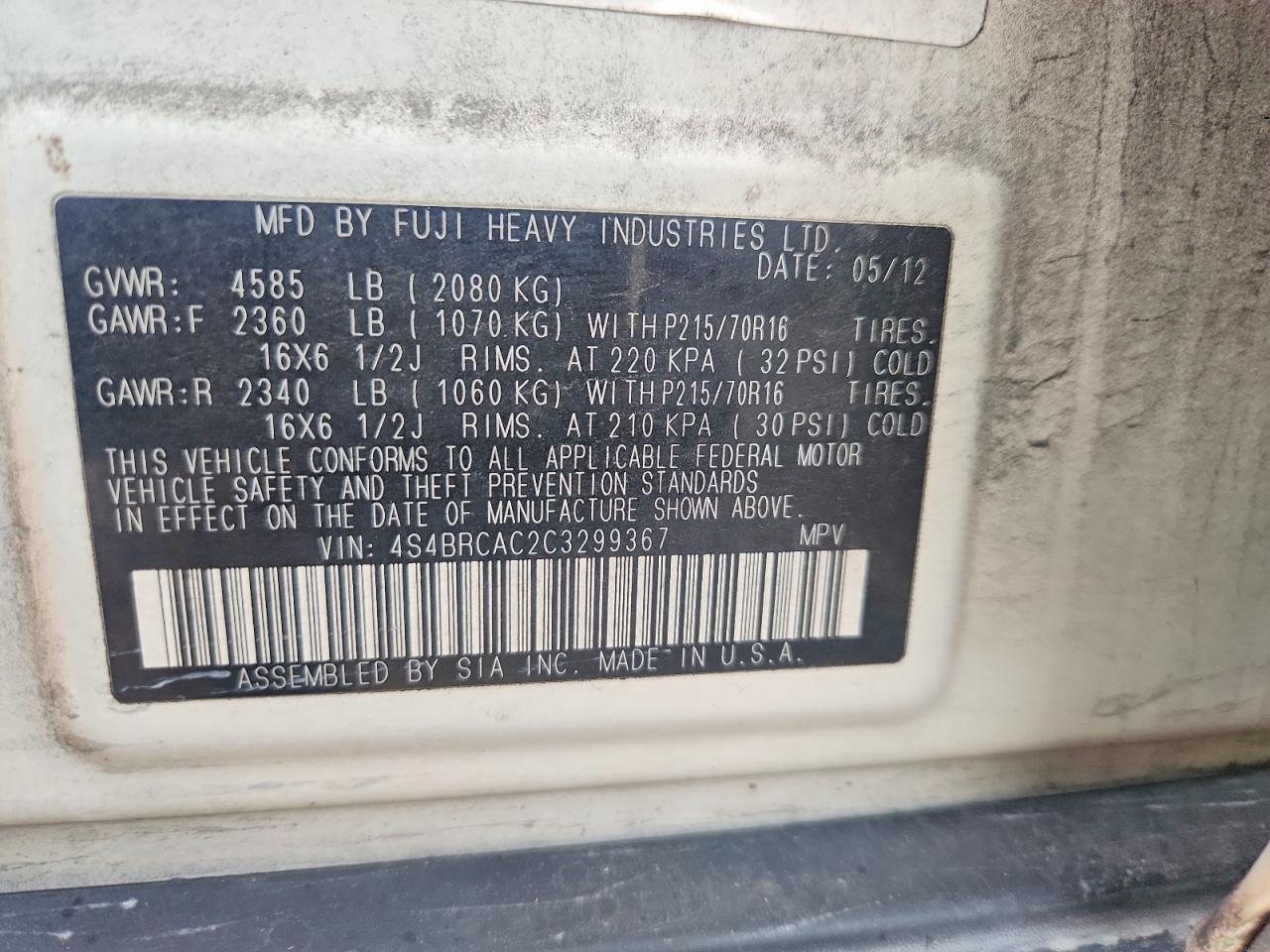 Subaru Outback 2.5i