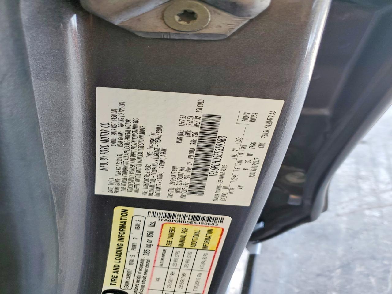 Ford Fusion Se