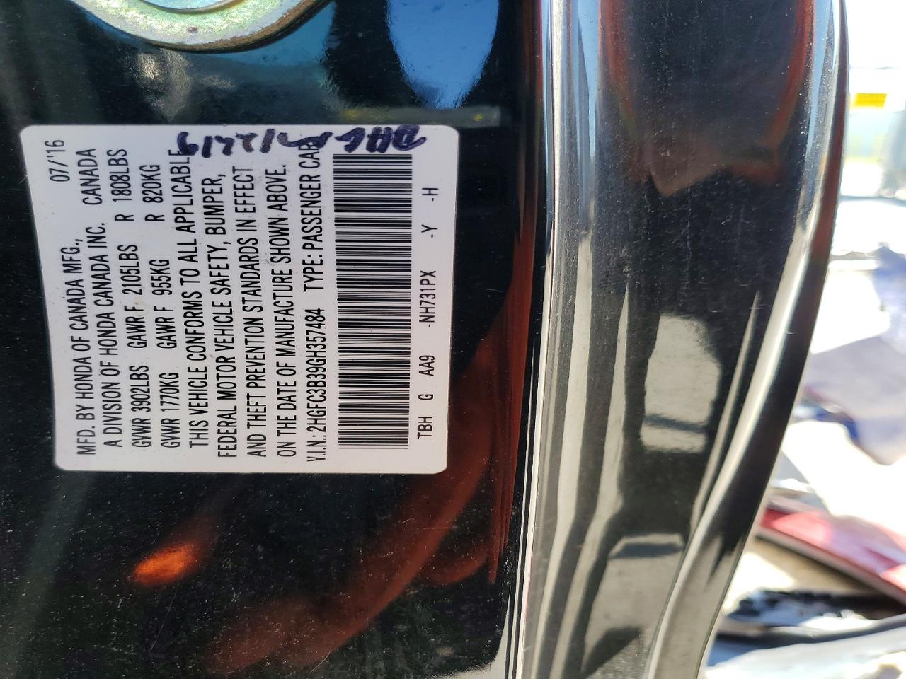 Honda Civic Ex