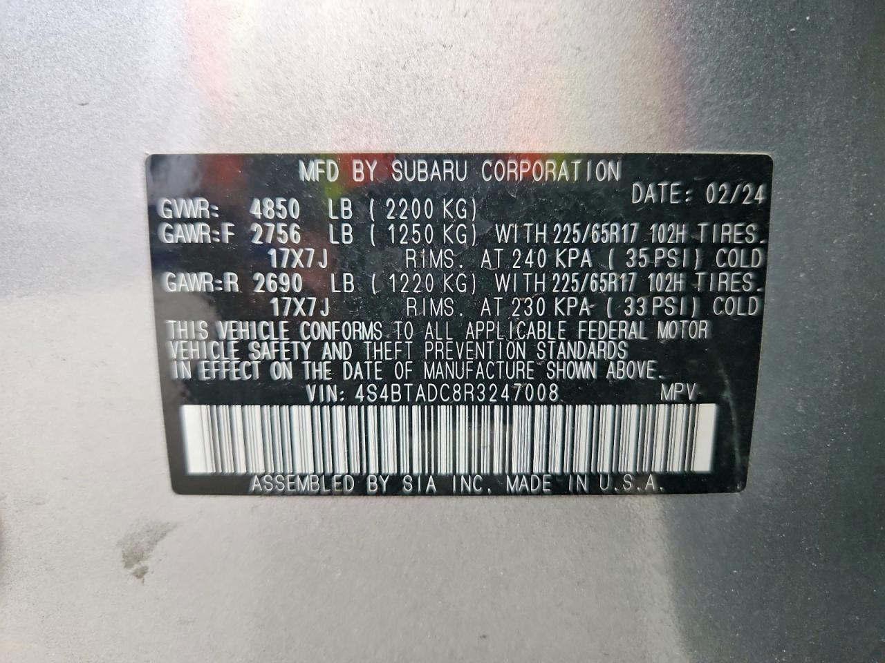 Subaru Outback Premium
