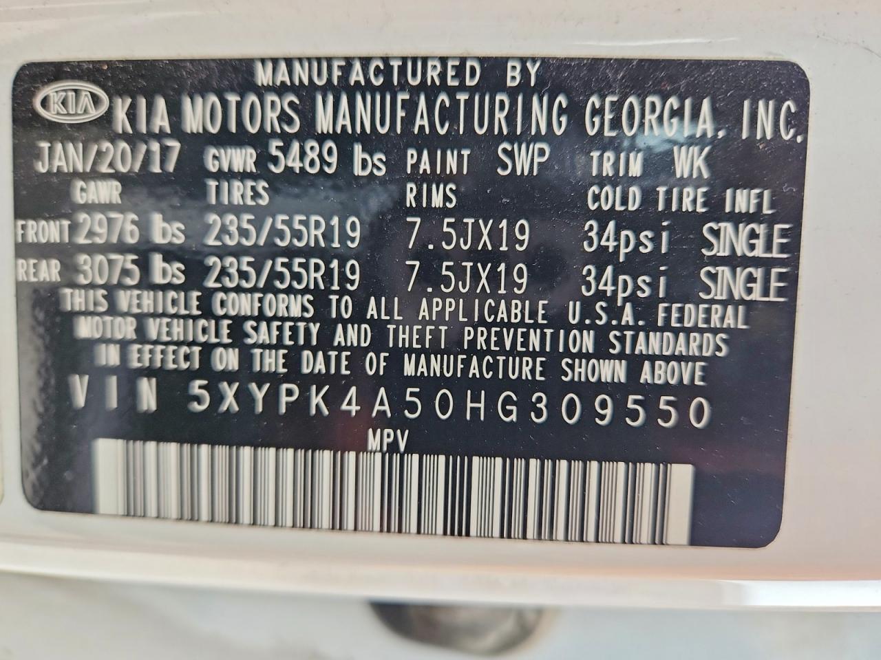 Kia Sorento Sx Limited V6