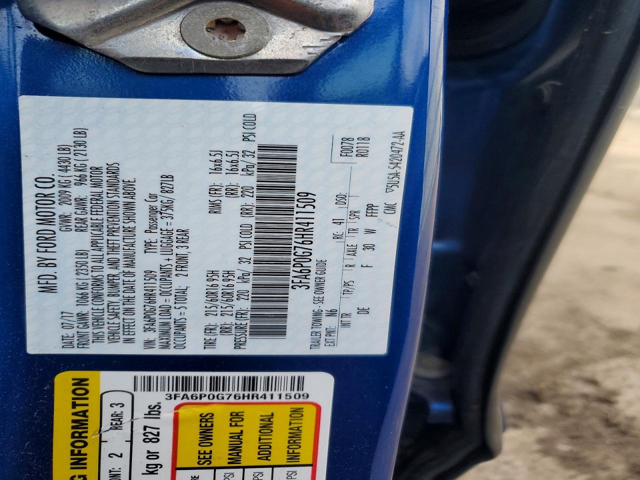 Ford Fusion S