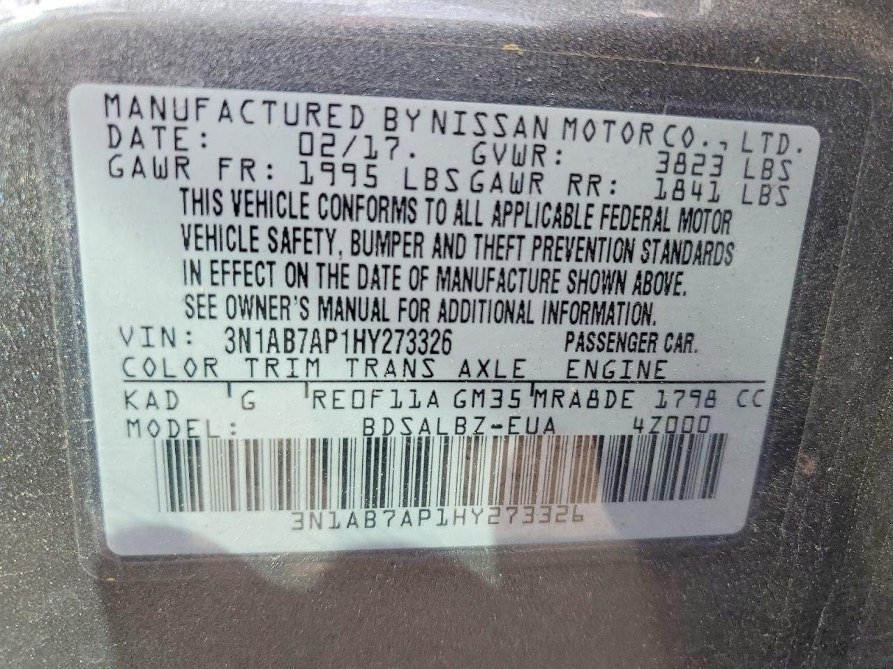 Nissan Sentra S