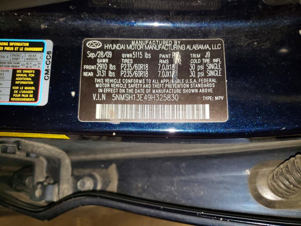 Hyundai SANTA FE Limited