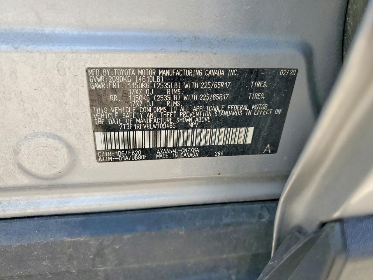 Toyota RAV4 Le