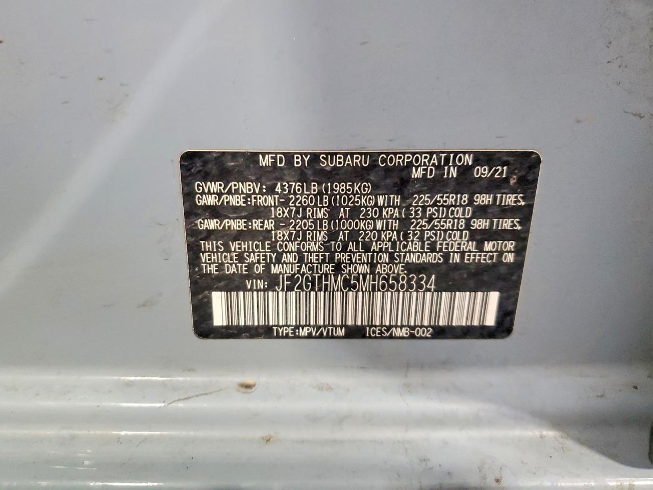 Subaru Crosstrek Limited