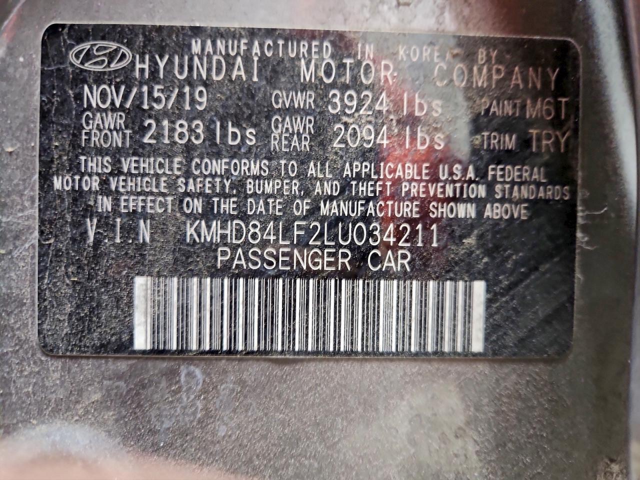 Hyundai ELANTRA Sel