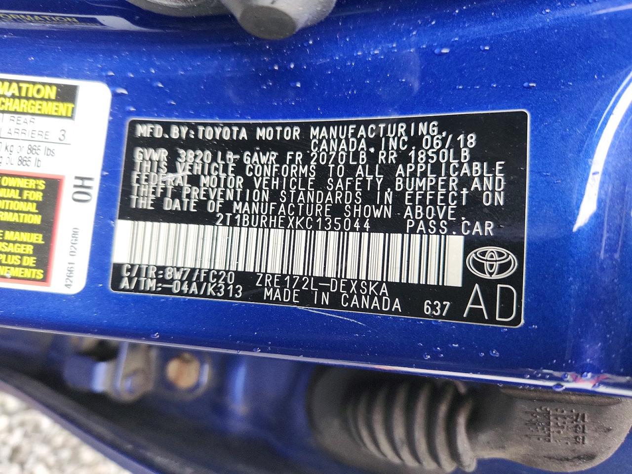 Toyota Corolla Se