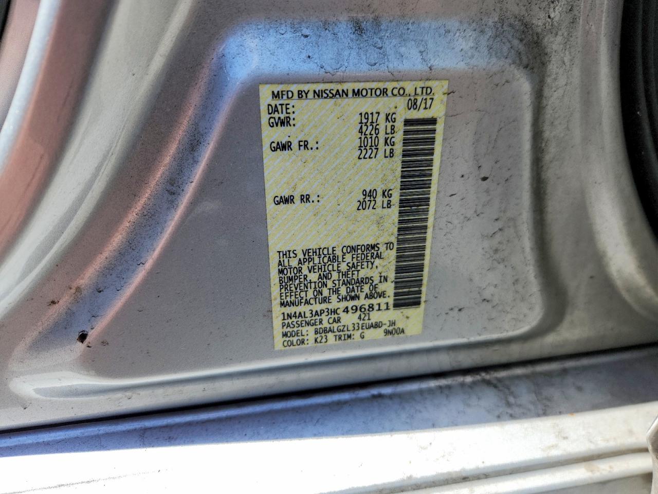 Nissan Altima 2.5 S