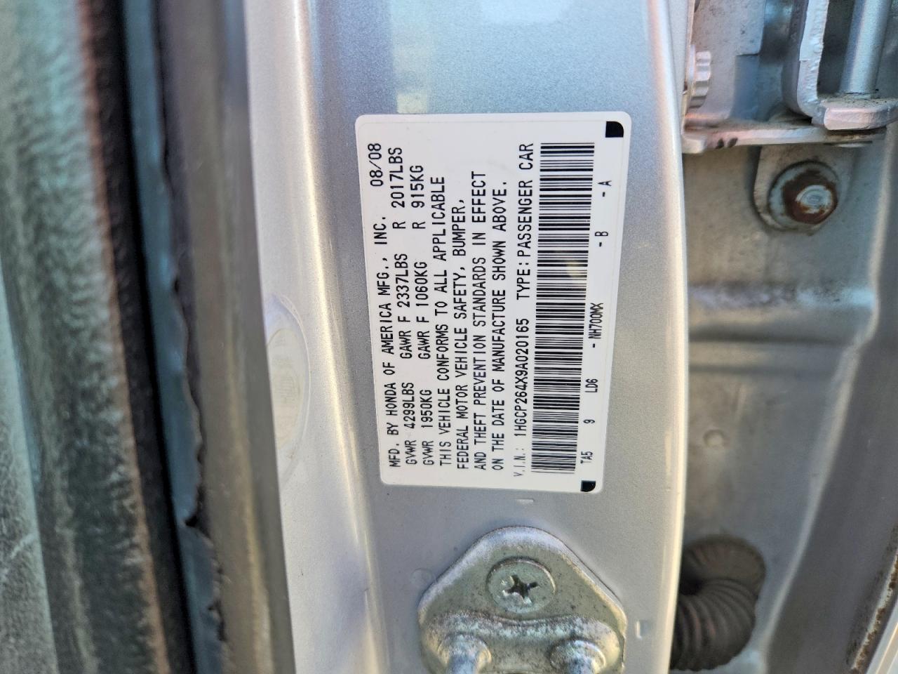 Honda Accord Lxp