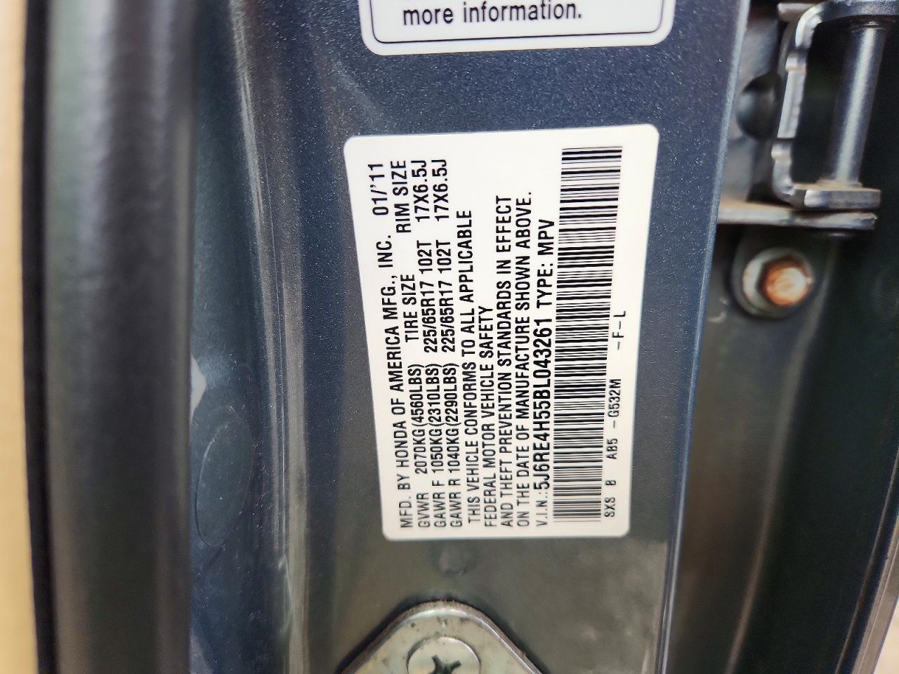 Honda Crv Ex