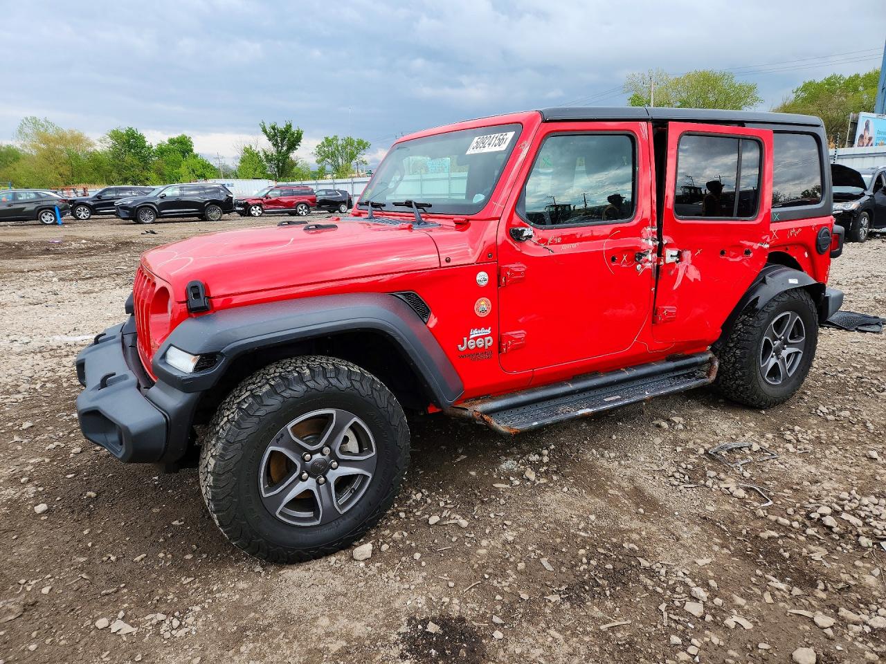 2018 Jeep Wrangler 1C4HJXDN6JW******