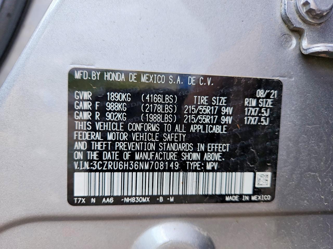Honda HR-V Lx
