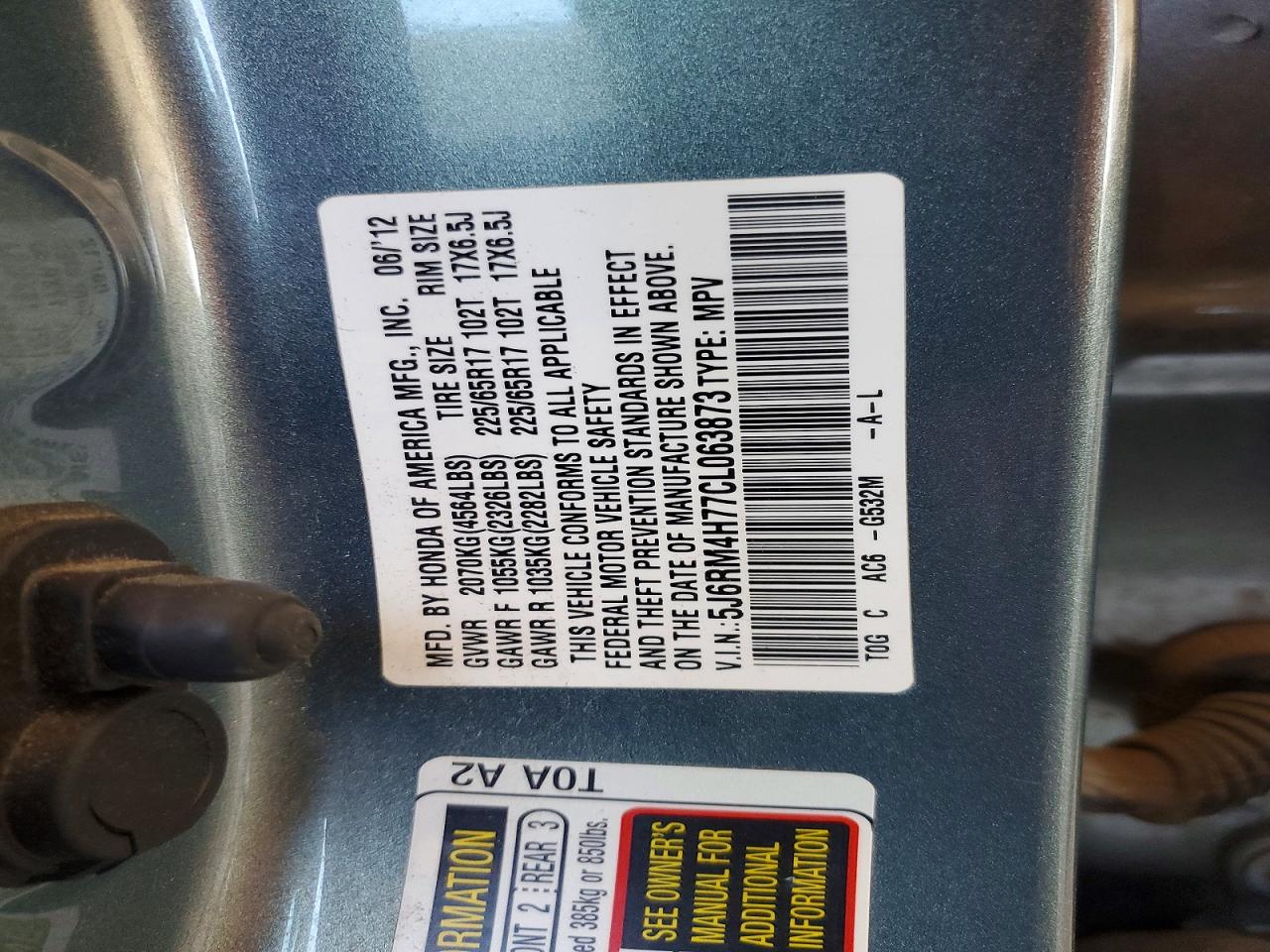 Honda Crv Exl