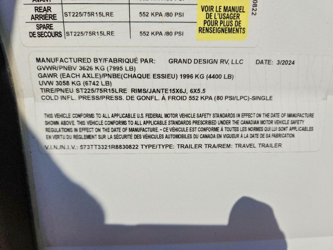 Grand Design Transcend