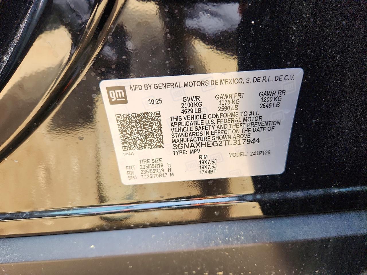 Chevrolet Equinox Lt