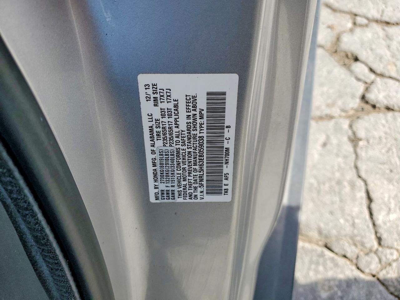Honda Odyssey Exl