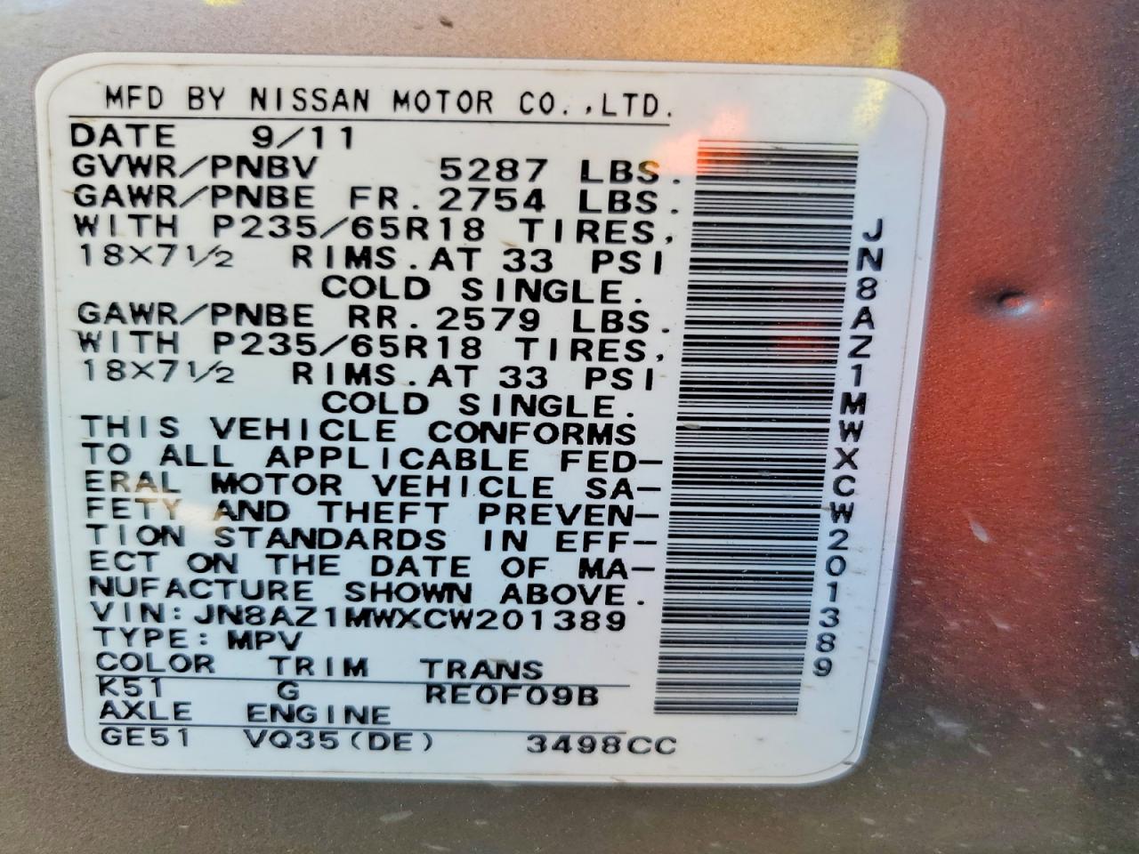 Nissan Murano S