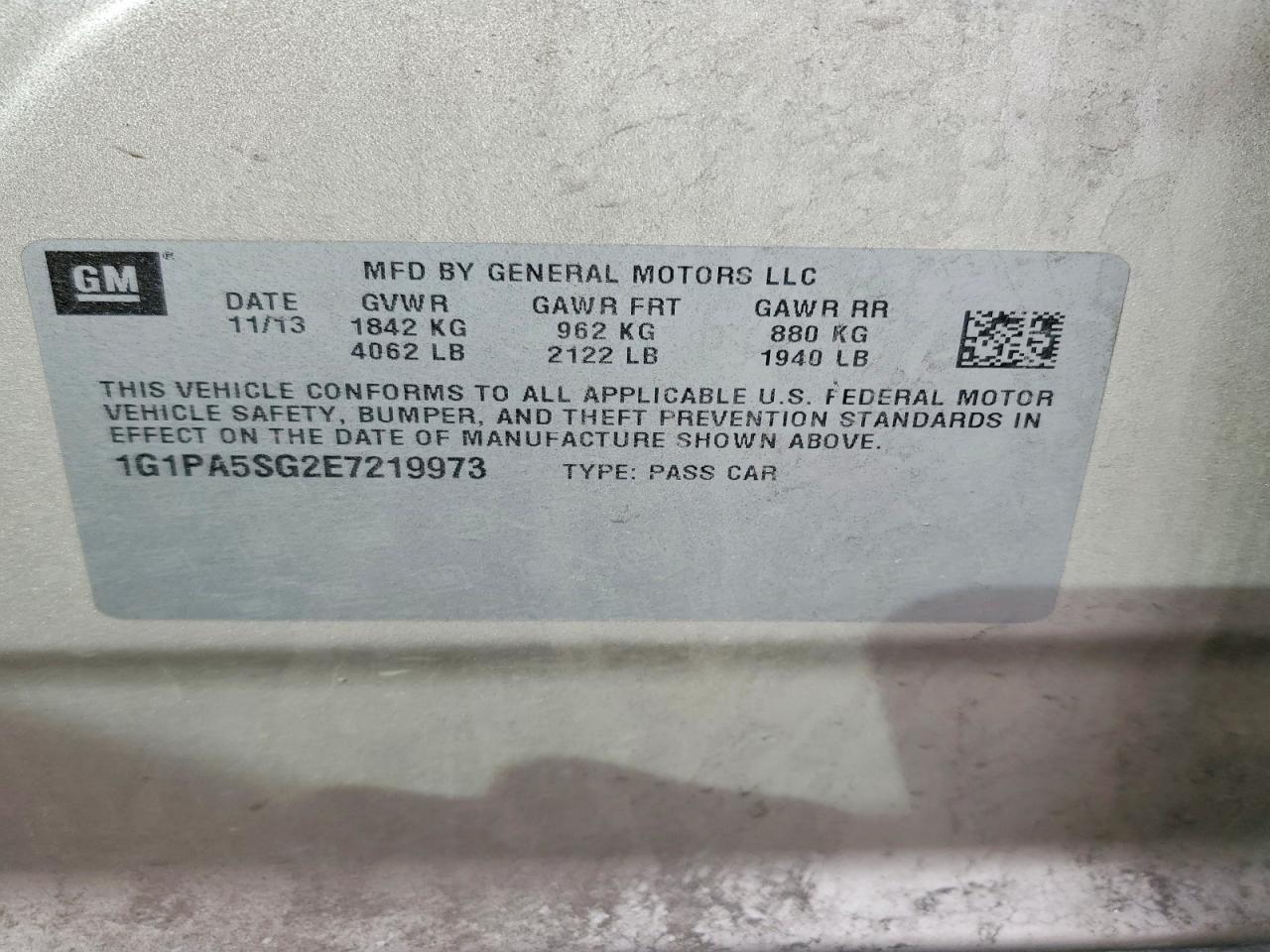 Chevrolet Cruze Ls