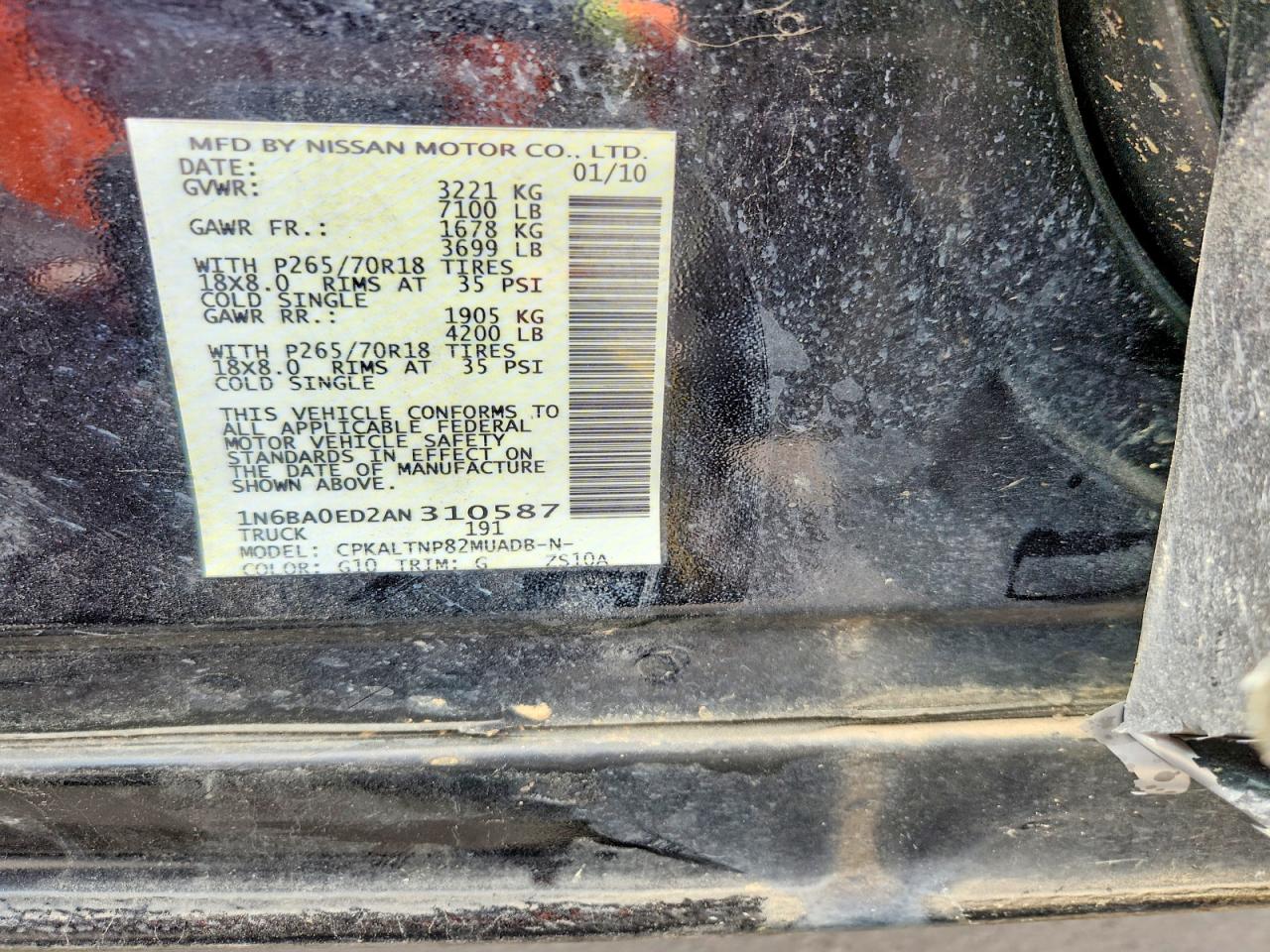 Nissan Titan Se