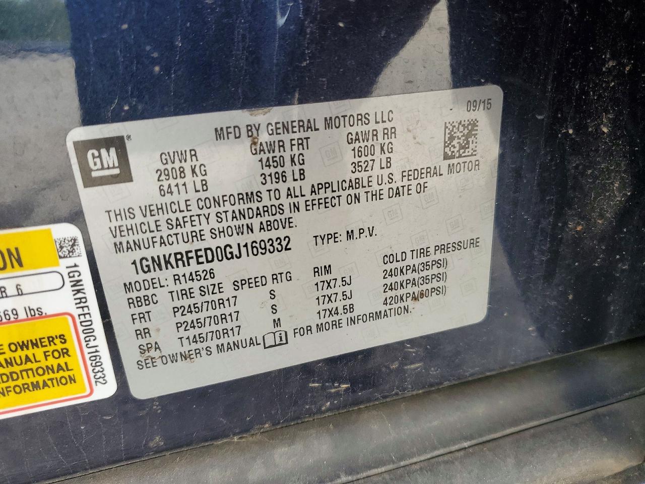 Chevrolet Traverse Ls