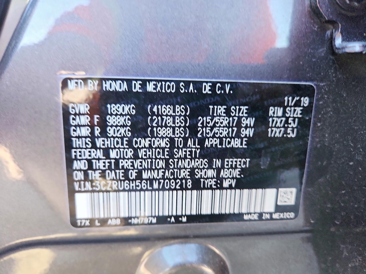 Honda HR-V Ex