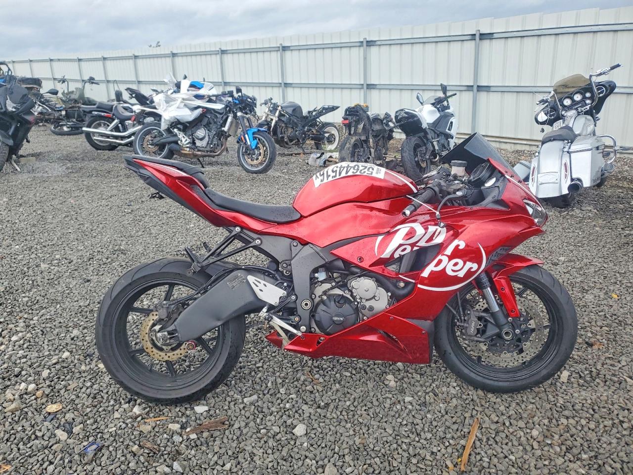 Salvage Kawasaki Ninja 600 Image