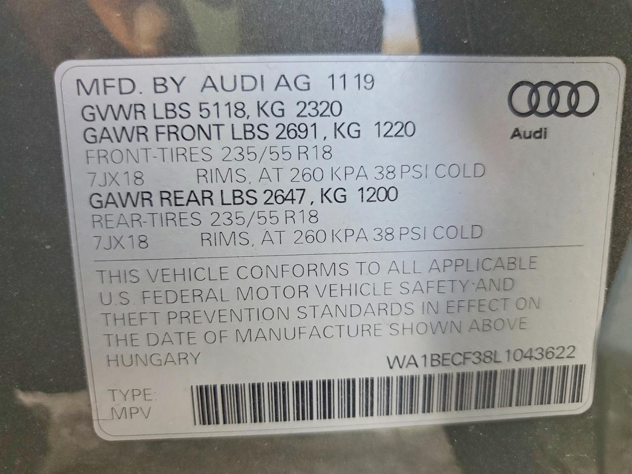 Audi Q3 Premium Plus