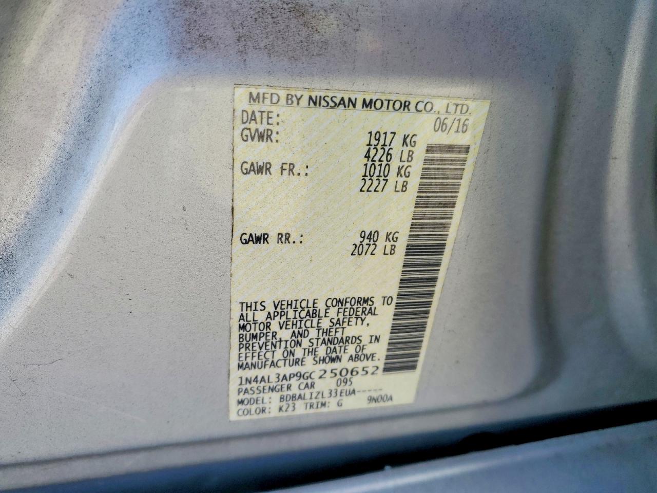 Nissan Altima 2.5