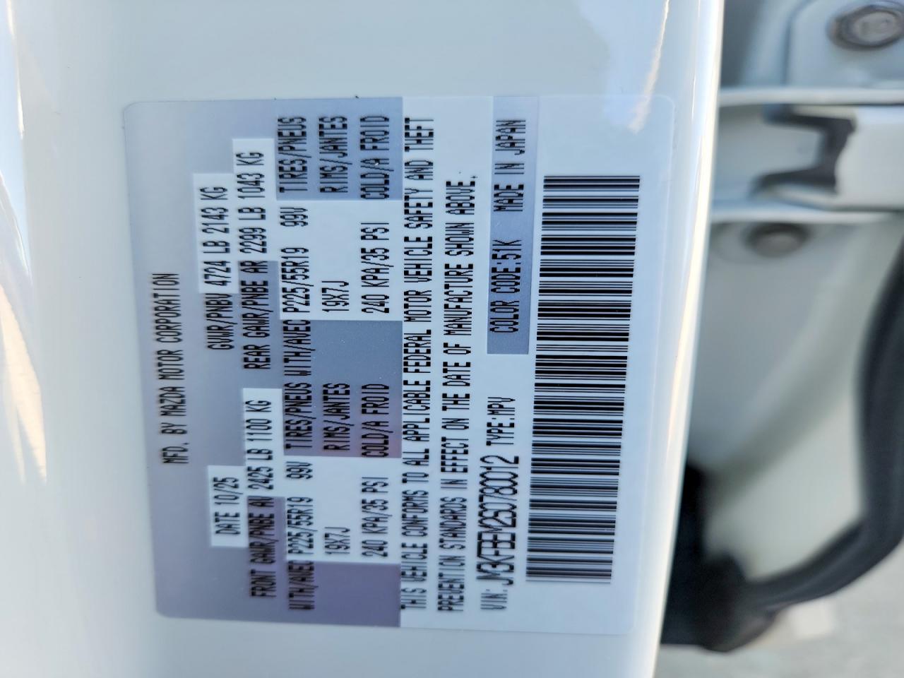 Mazda Cx Premium Plus