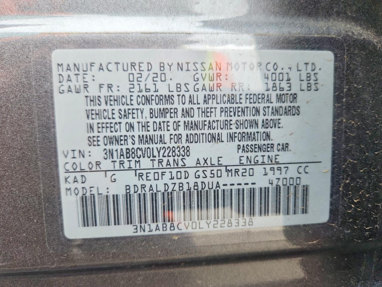 Nissan Sentra Sv