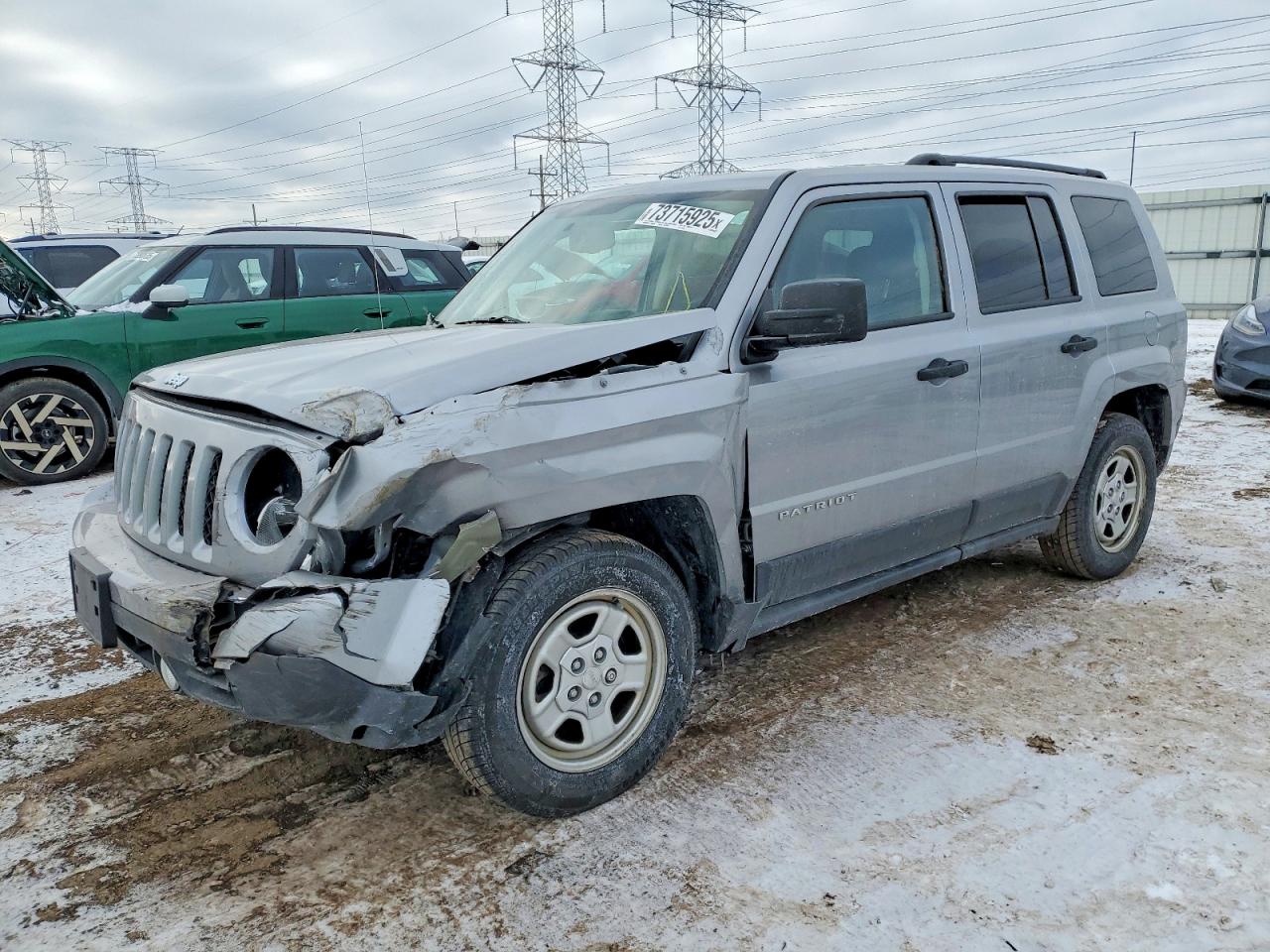 2016 Jeep Patriot 1C4NJPBB7GD******