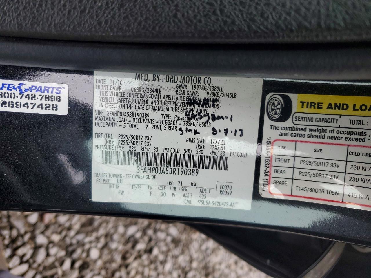 Ford Fusion Sel