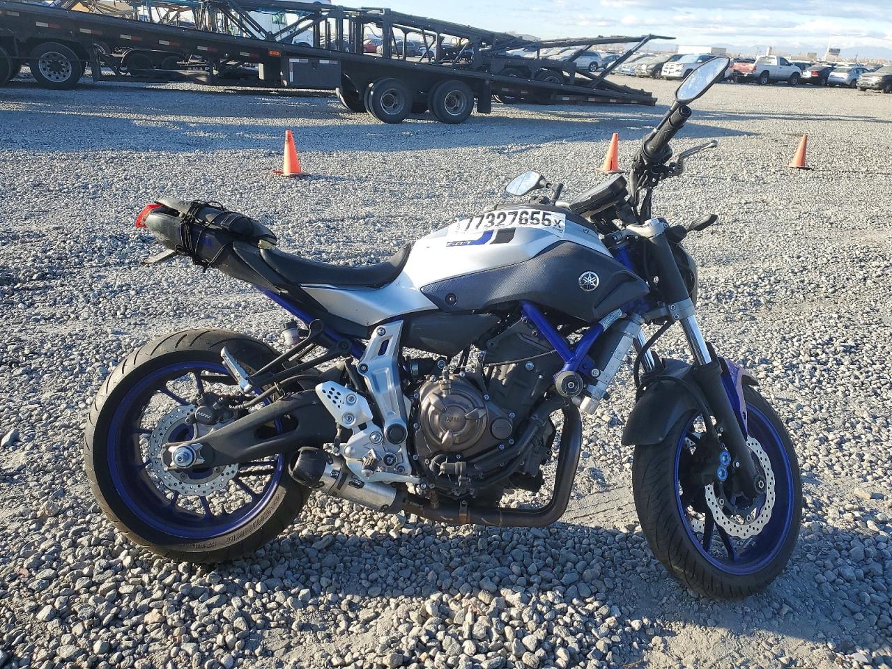 Salvage Yamaha Fz 07 09 Image