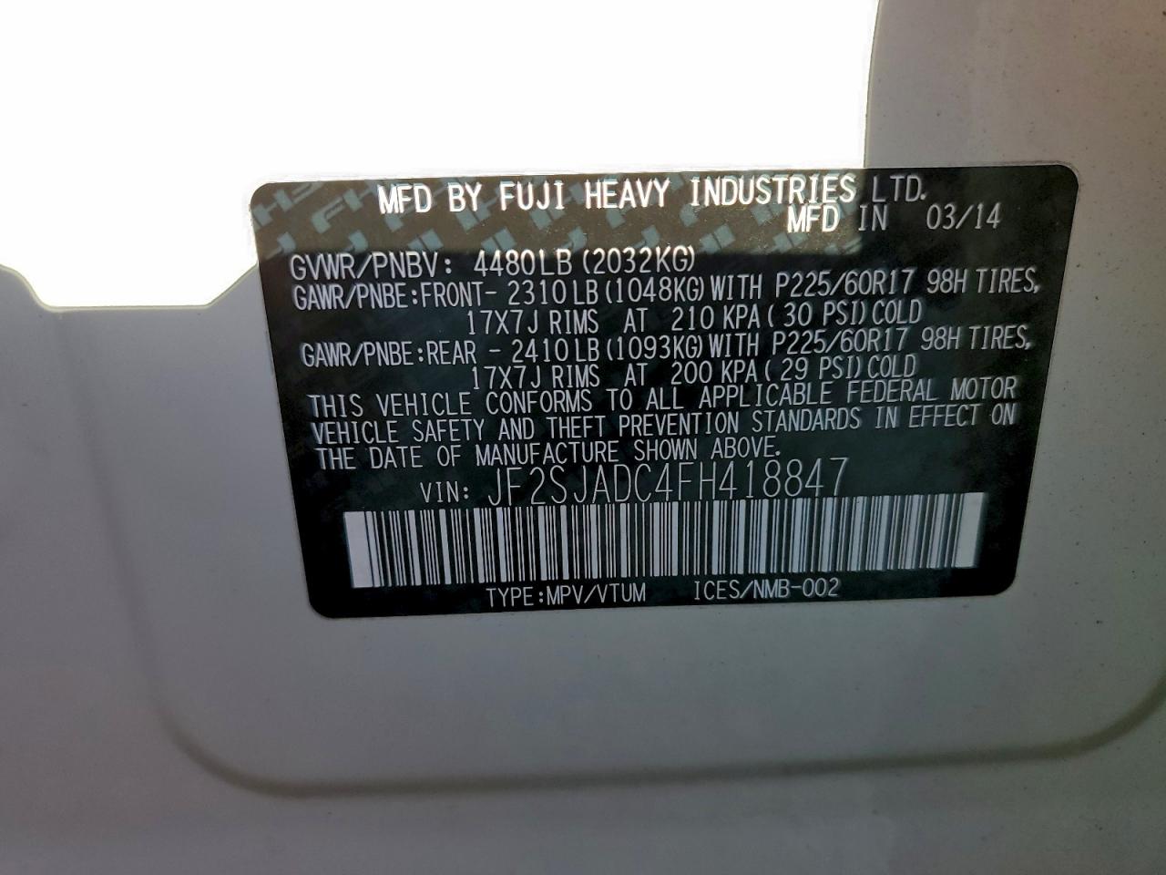 Subaru Forester 2.5i Premium