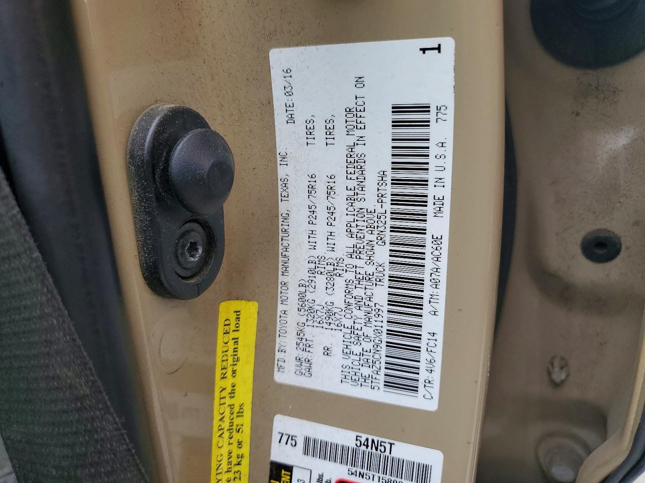 Toyota Tacoma Sr5 V6