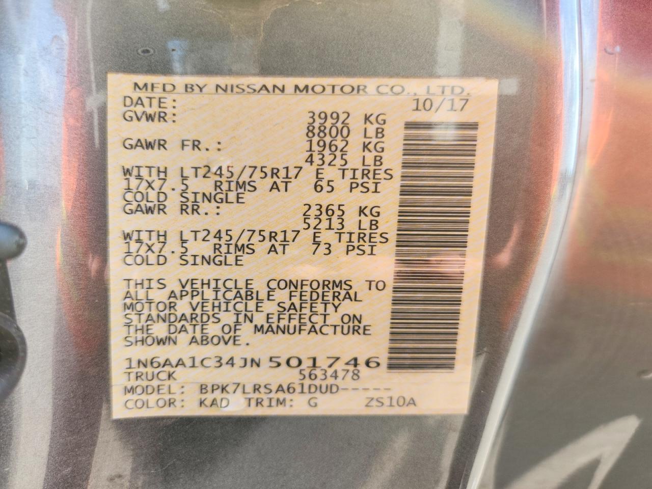 Nissan Titan S
