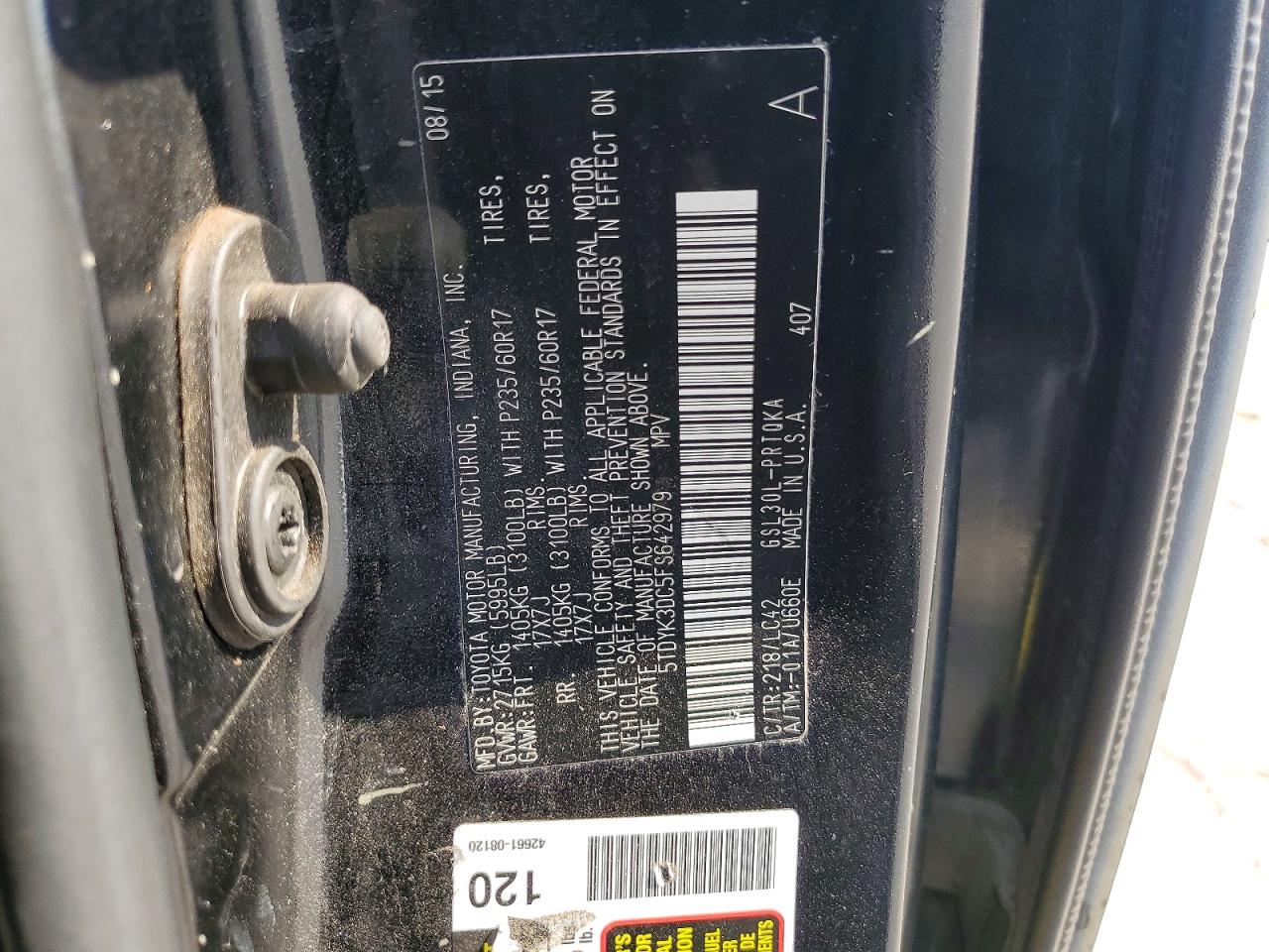 Toyota Sienna Xle 8-passenger