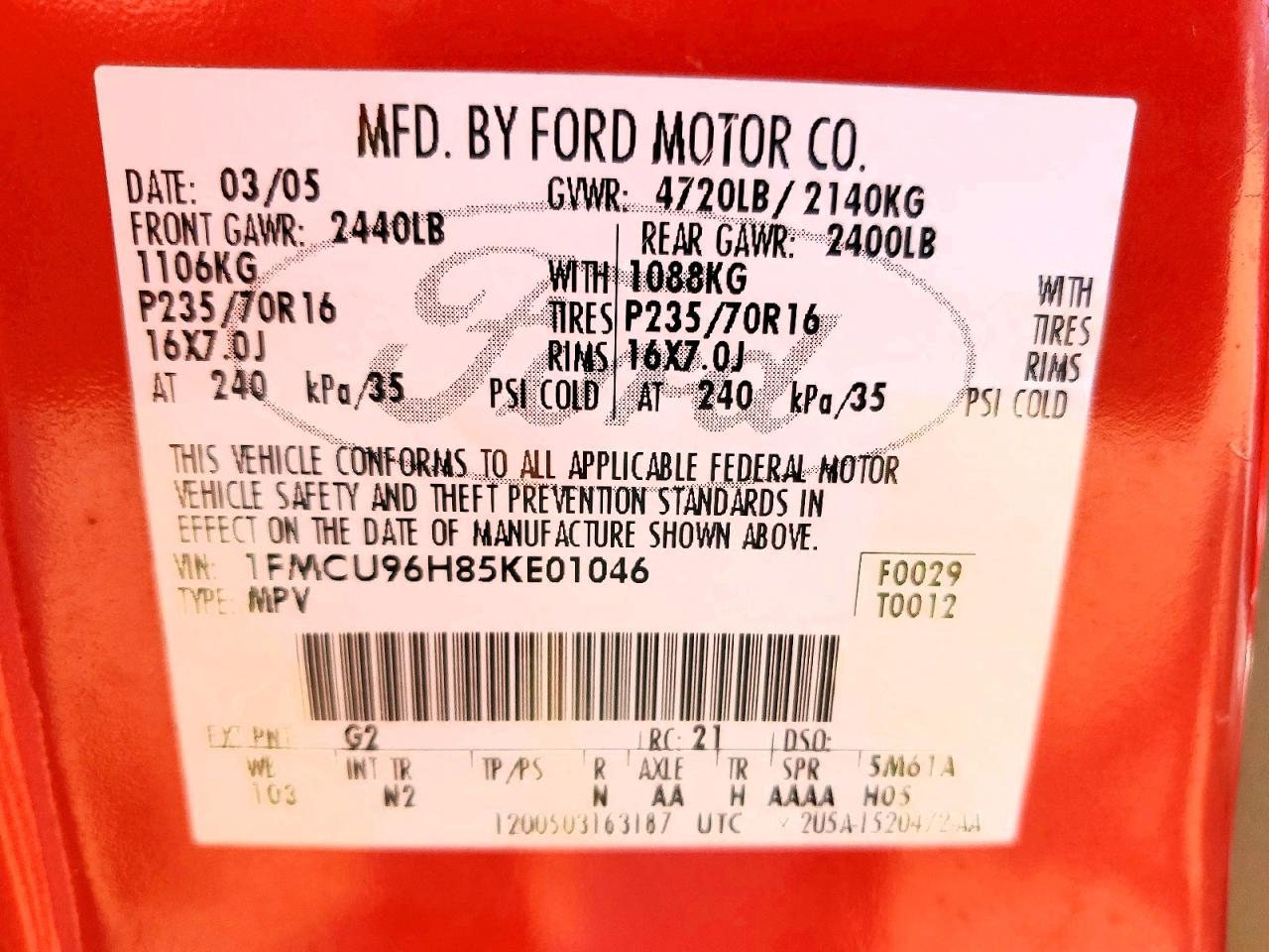 Ford Escape Hev