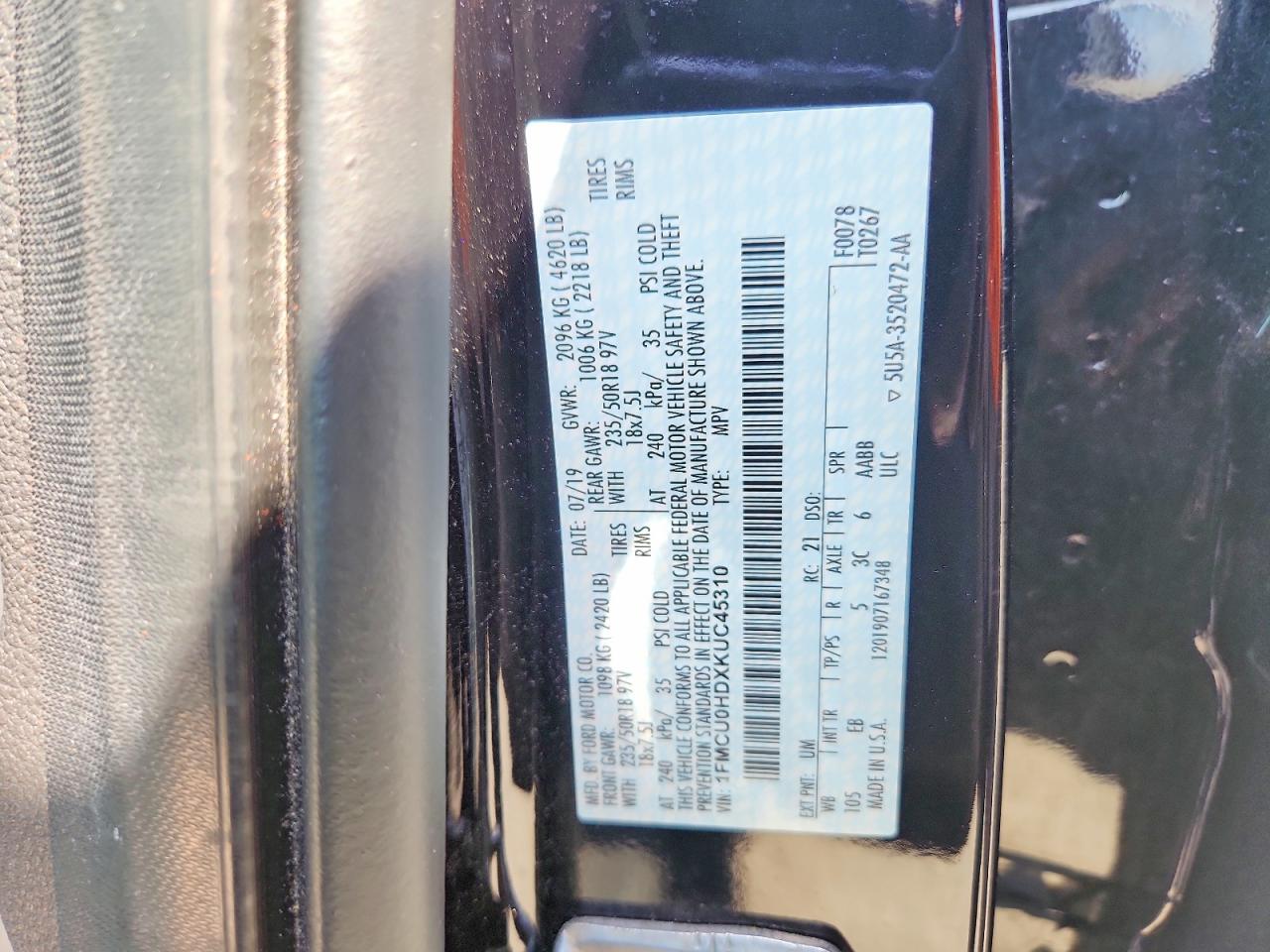 Ford Escape Sel