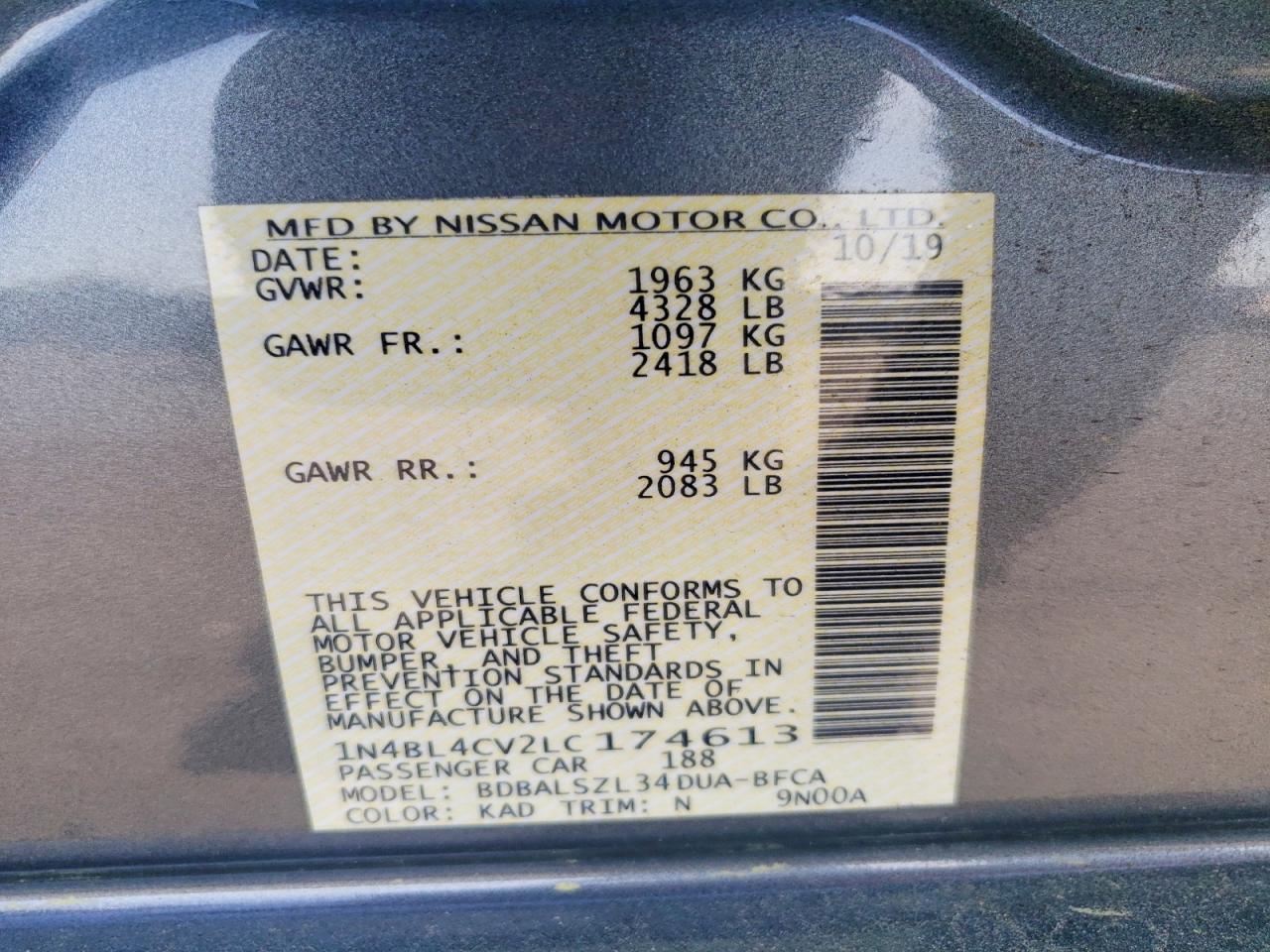Nissan Altima Sr