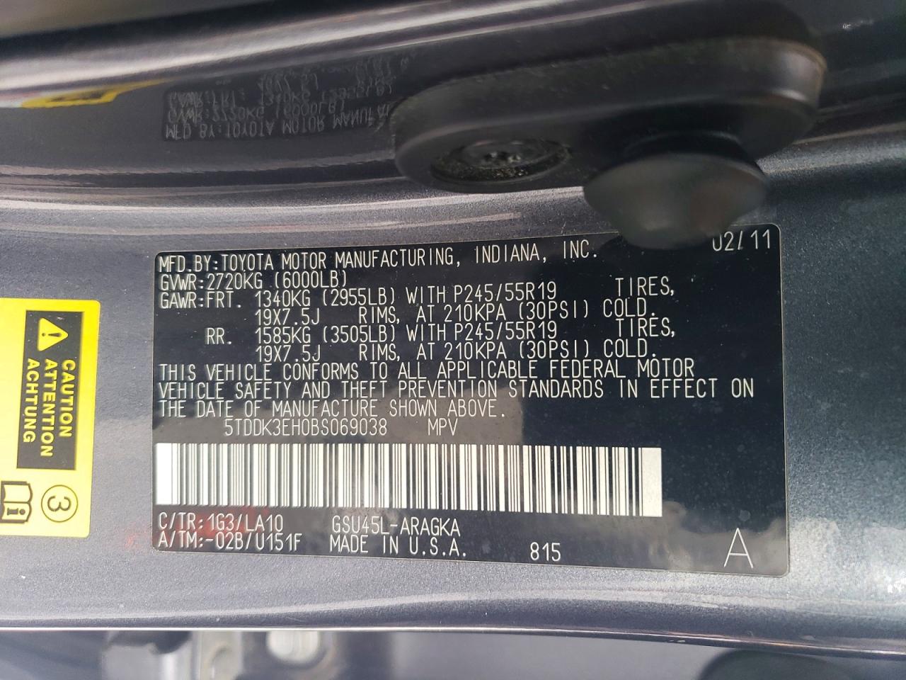 Toyota Highlander Limited
