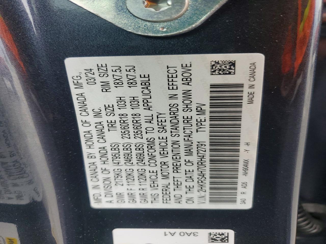 Honda Crv Exl